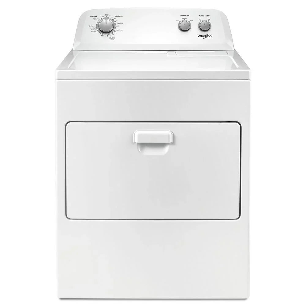 7.0 cu. ft. Electric Dryer, AutoDryTM System, Wrinkle ShieldTM, White