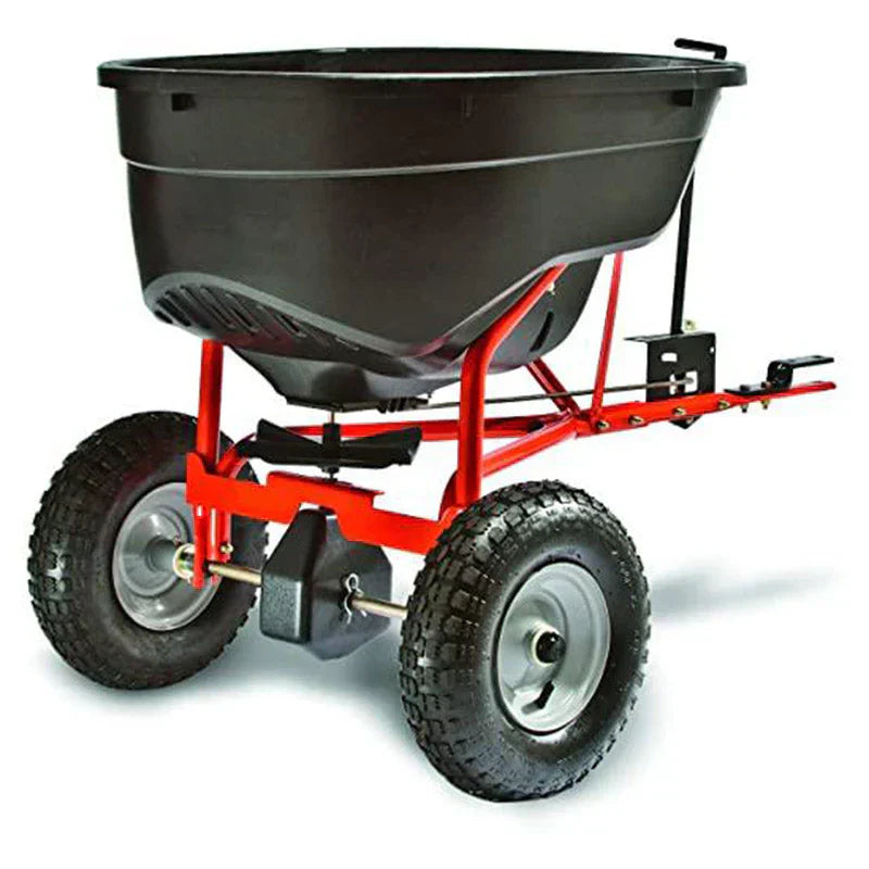 130-Pound Tow Behind Broadcast Spreader