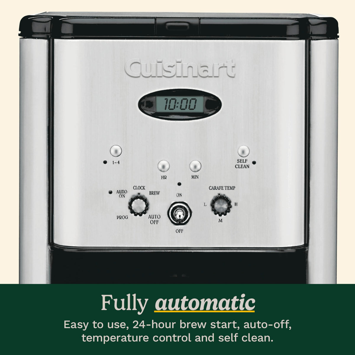 CUISINART DCC-1200P1 Brew Central 12-Cup Programmable Coffee Maker