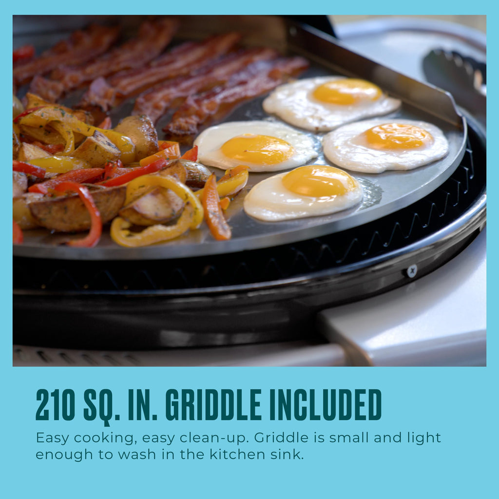 CHARBROIL 3-in-1 Dual Fuel Outdoor Bistro Electric Grill