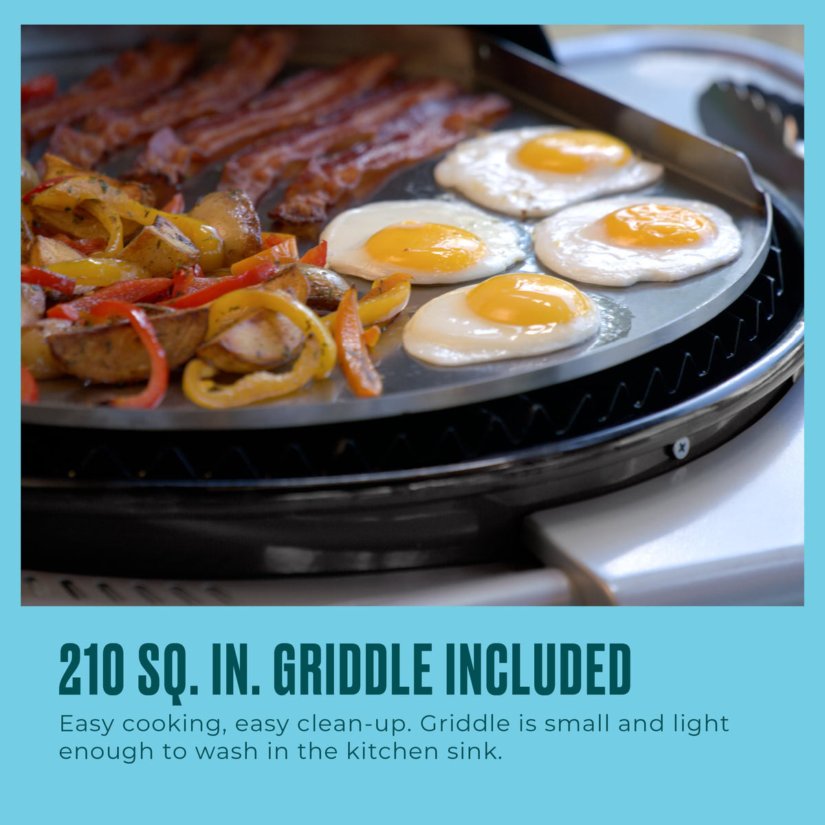 CHARBROIL 3-in-1 Dual Fuel Outdoor Bistro Electric Grill