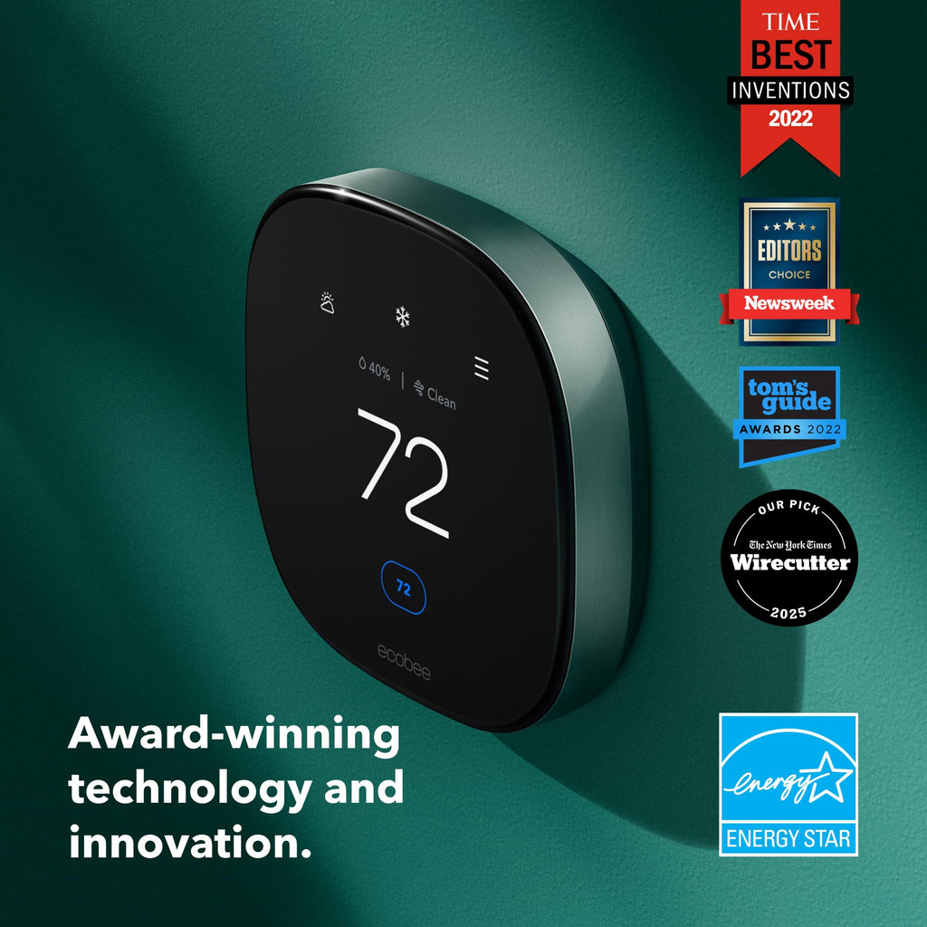 ECOBEE Smart Thermostat with Sensor & Air Quality Monitor