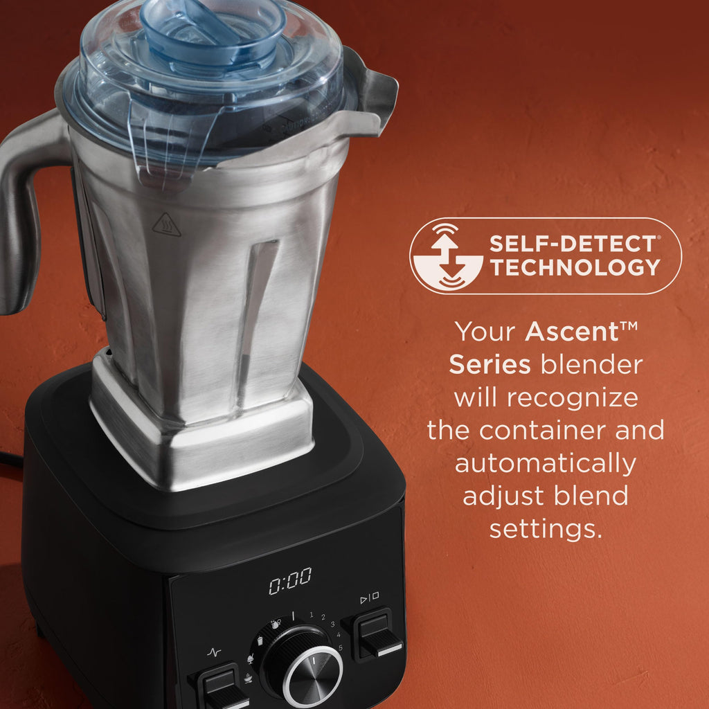 VITAMIX 48-Ounce Stainless Steel Blender Container - Dishwasher Safe