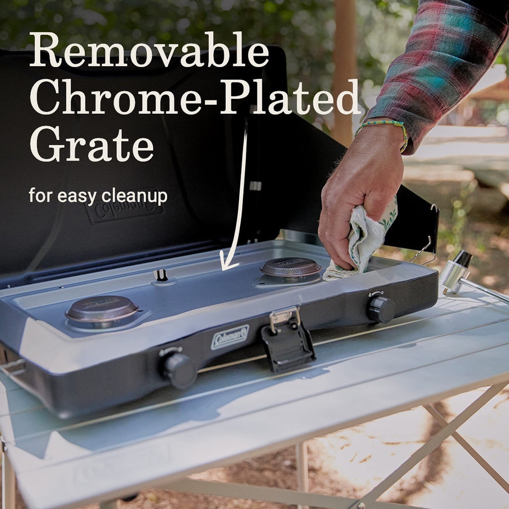 COLEMAN Triton 2-Burner Portable Camping Propane Stove