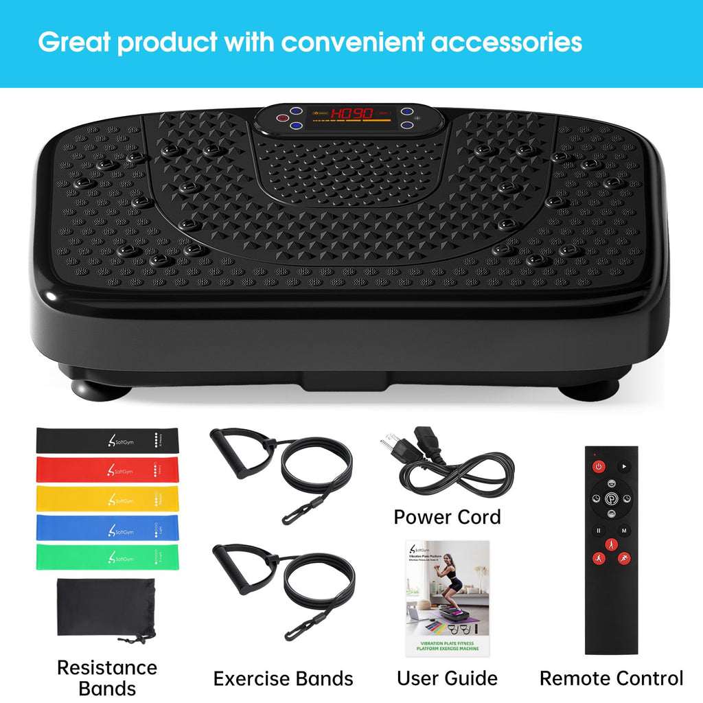 SOFTGYM Vibration Plate Exercise Machine for Weight Loss