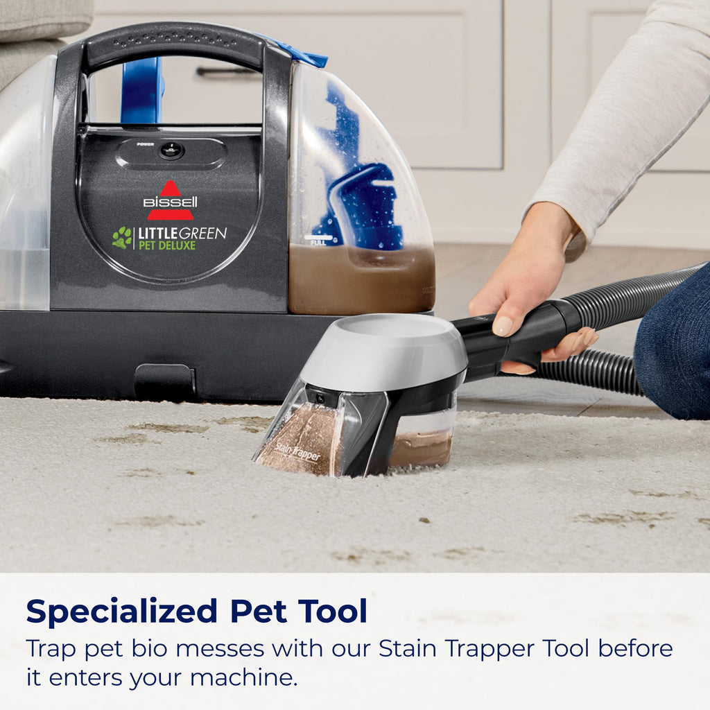 BISSELL Little Green Pet Deluxe Portable Carpet Cleaner