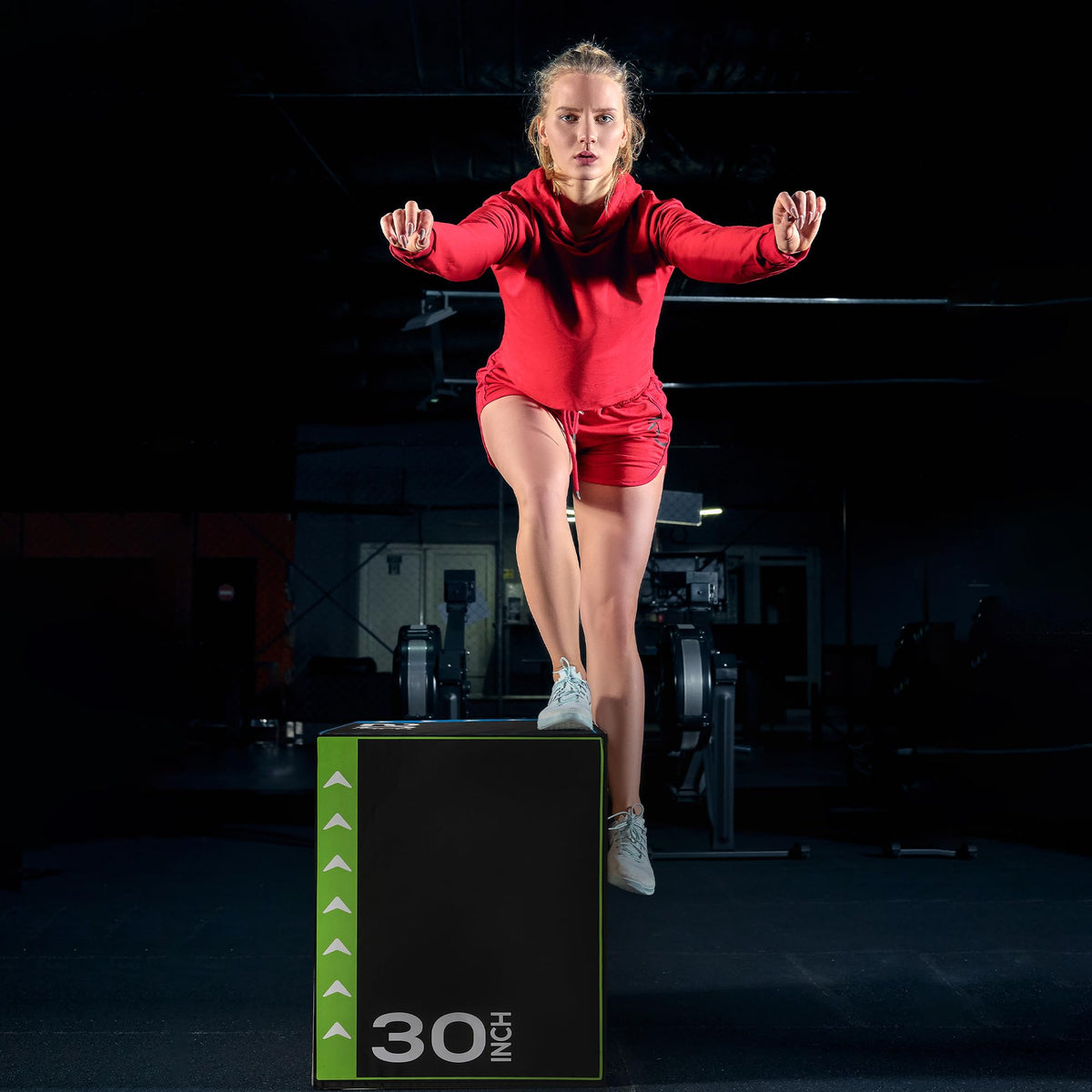BALANCEFROM 3-in-1 Foam Plyometric Jump Box for Home Gym