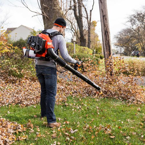 ECHO PB-580T 58.2cc Gas Backpack Leaf Blower, 216 MPH, 517 CFM, 2-Stroke Engine, Tube Throttle