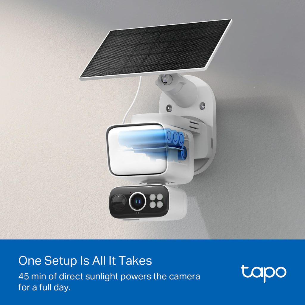 TAPO 2K Wireless Outdoor Pan/Tilt Security Camera Kit