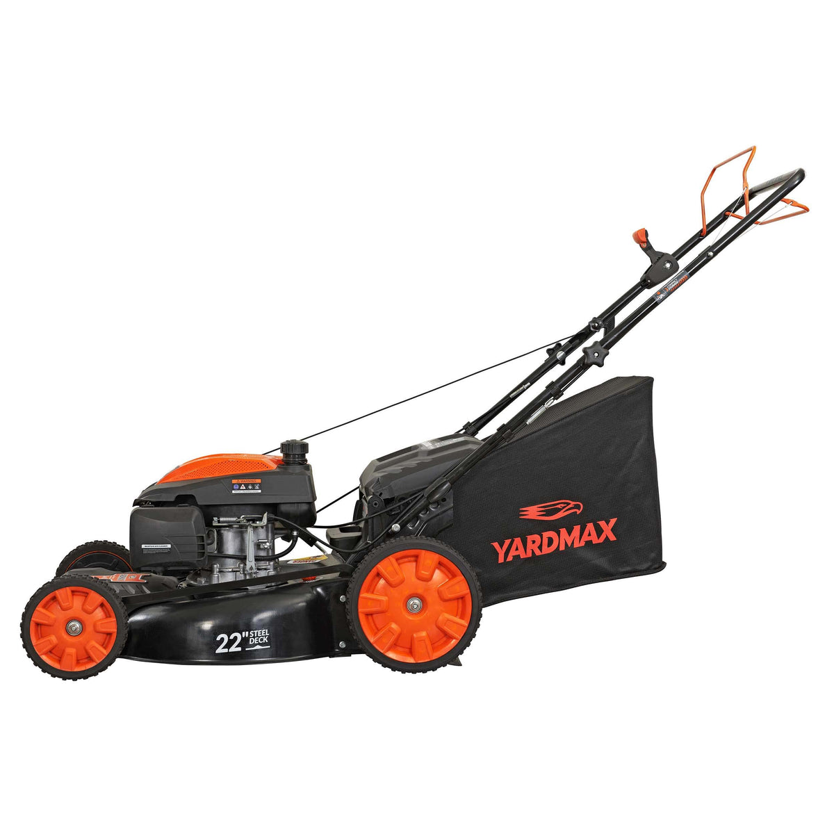 YARDMAX 22" 201cc Self-Propelled 6-Speed Lawn Mower