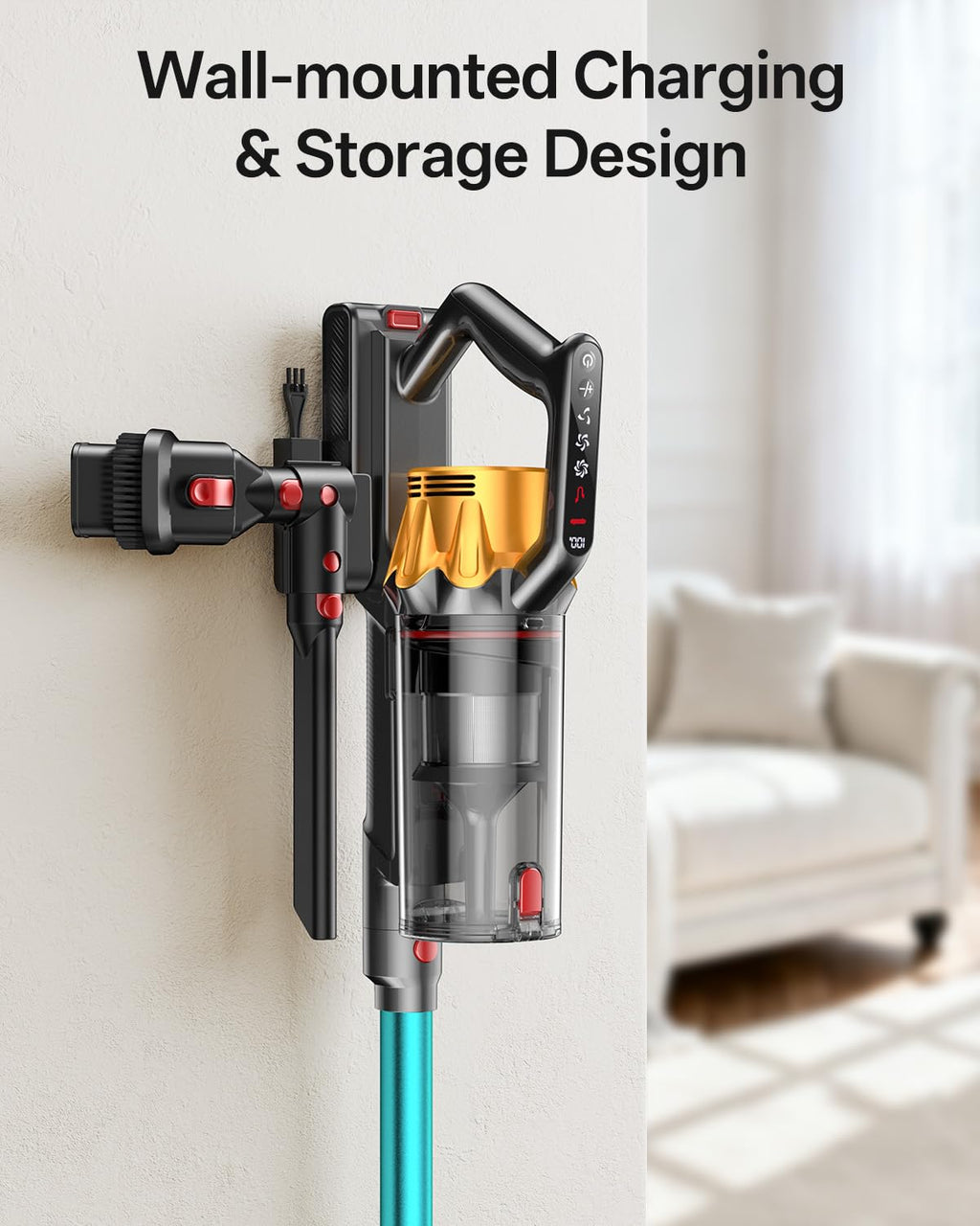VACUSION Cordless Vacuum Cleaner 650W 55KPa 60Mins Battery