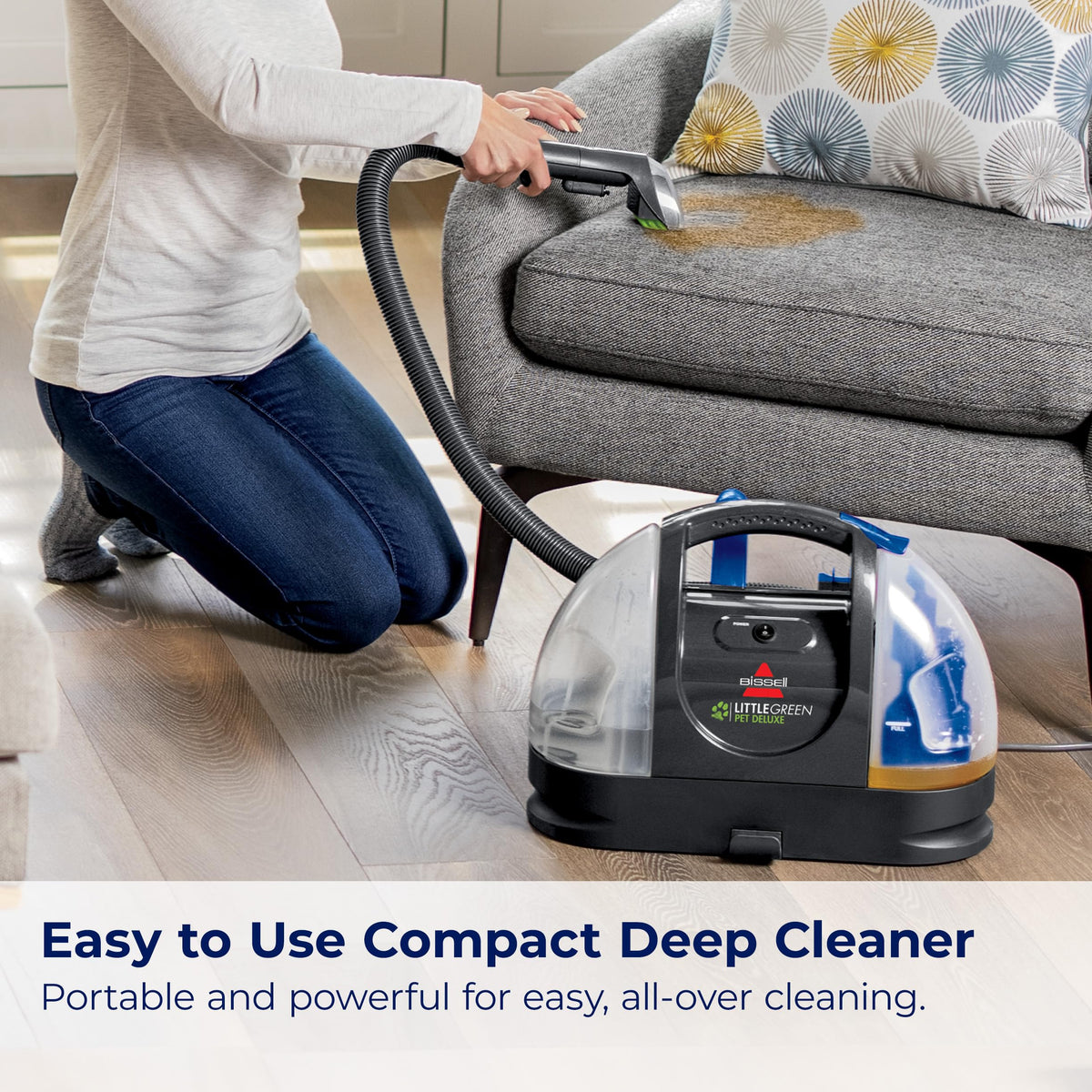 BISSELL Little Green Pet Deluxe Portable Carpet Cleaner