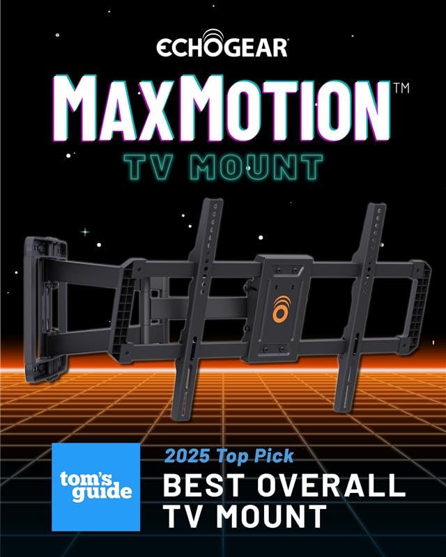ECHOGEAR MaxMotion Full Motion TV Wall Mount for 42"-90" TVs