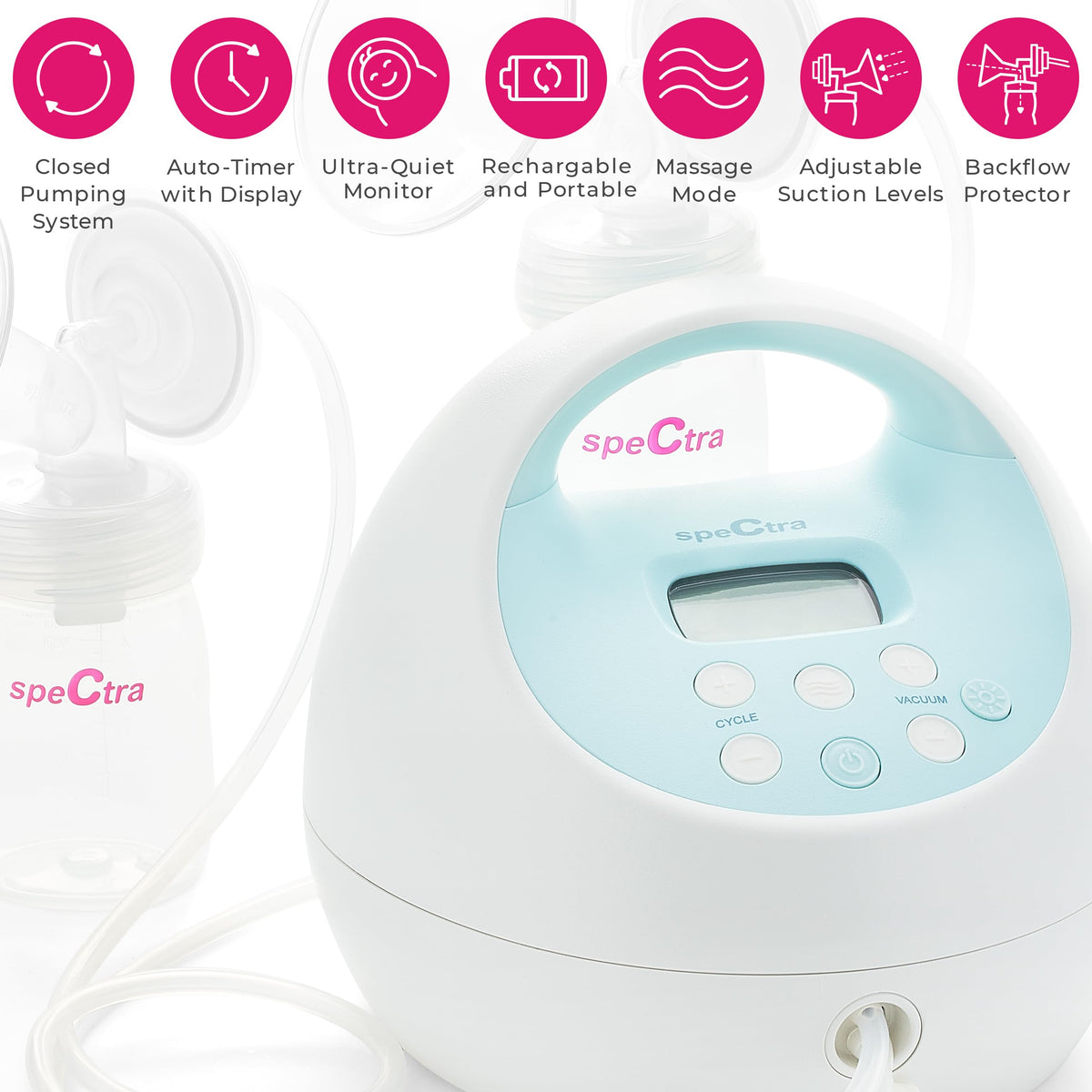 SPECTRA S1 Plus Electric Breast Milk Pump for Easy Feeding