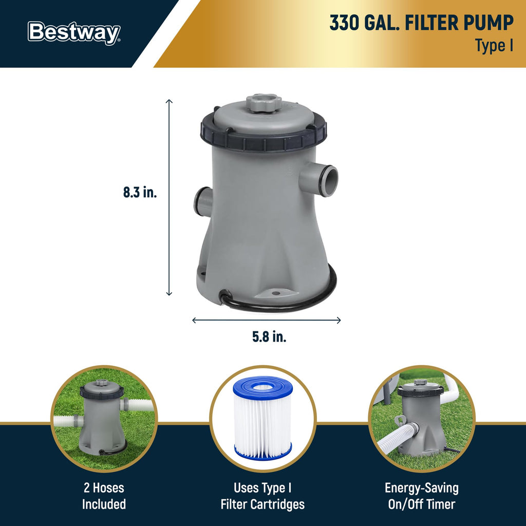 BESTWAY Steel Pro MAX 10' x 30" Above Ground Pool Set