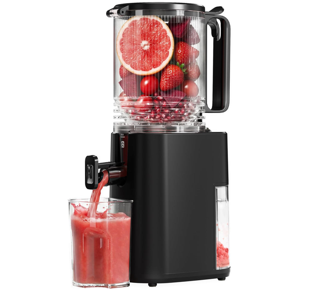 YOYDS Cold Press Juicer with 5.5" Wide Feed Chute