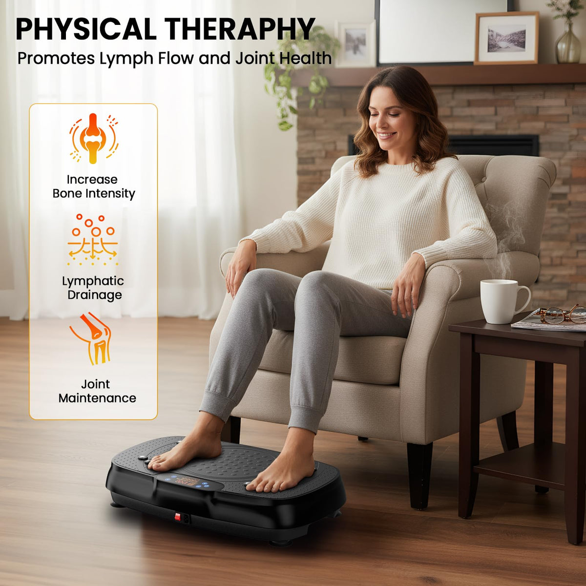 TISSCARE Vibration Plate Exercise Machine for Weight Loss