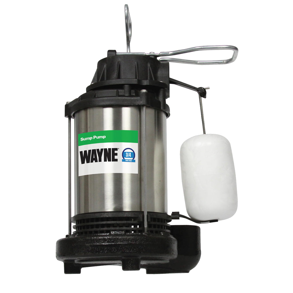WAYNE CDU980E 3/4 HP Submersible Sump Pump – 5,490 GPH