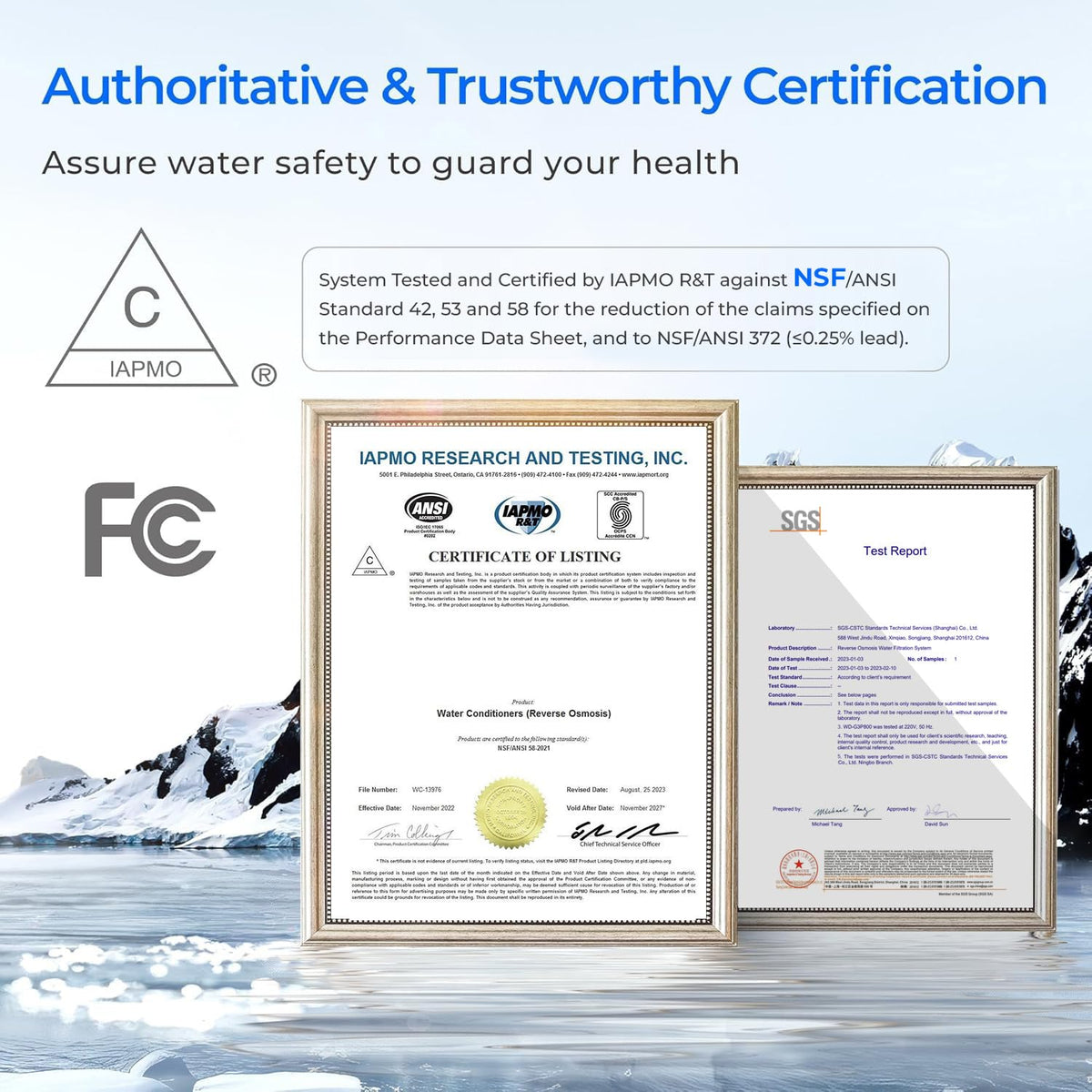 WATERDROP G3P600 Tankless Reverse Osmosis Water Filter System
