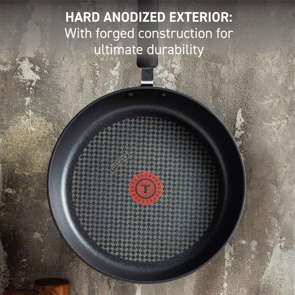 T-FAL Ultimate Hard Anodized Nonstick Fry Pan Set