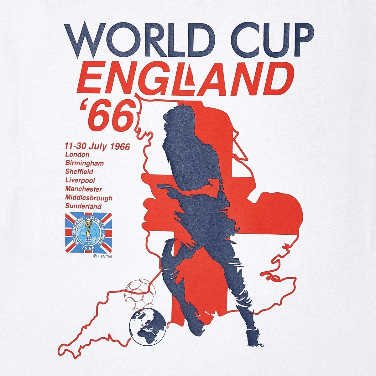 FIFA Classics England '66 T-Shirt - Unisex