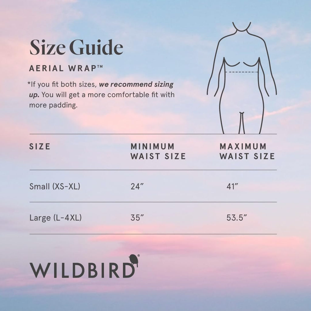 WILDBIRD Aerial Buckle Wrap Baby Carrier - Newborn 0-6 Months