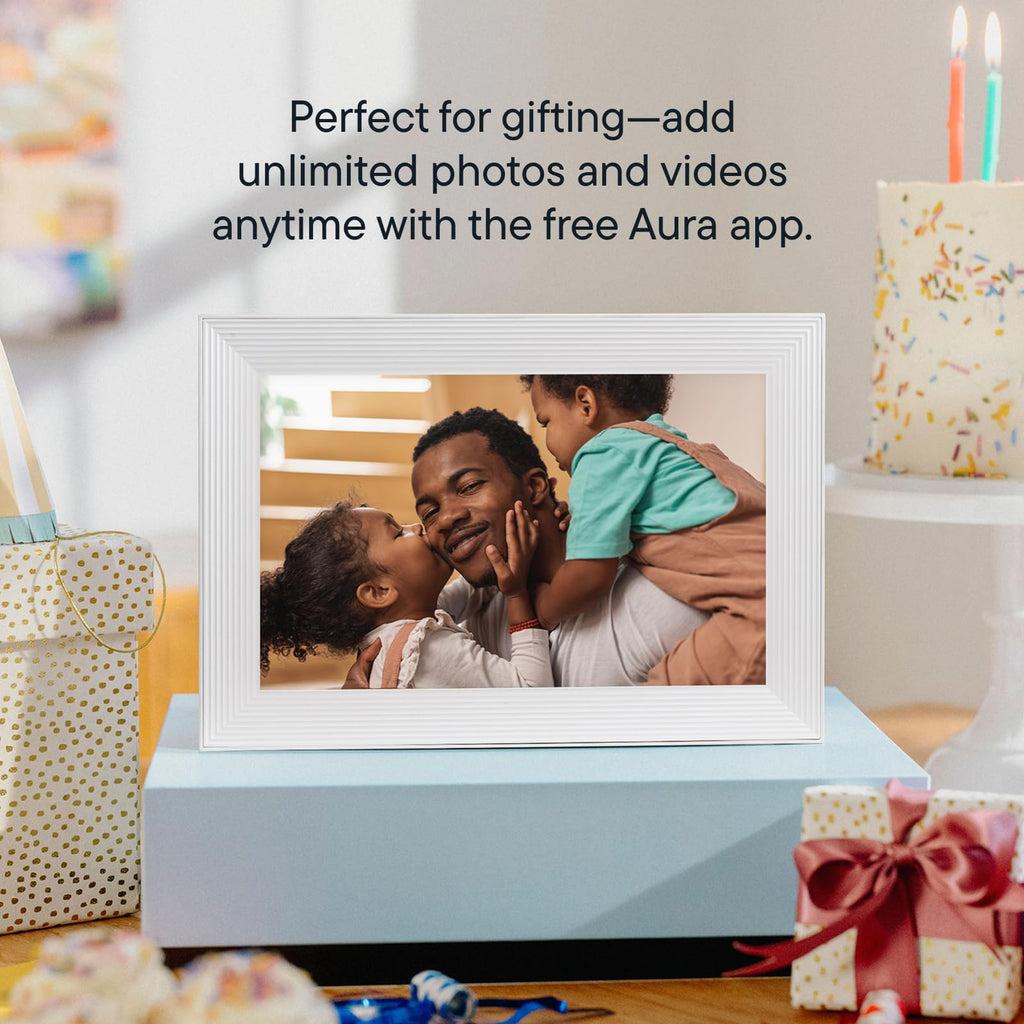 AURA Digital Picture Frame - 10.1" HD WiFi Display