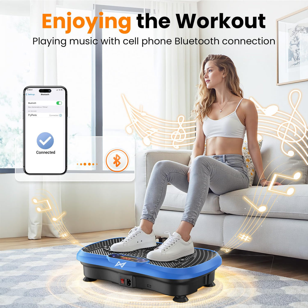 AXV Vibration Plate Fitness Machine for Full Body Workout