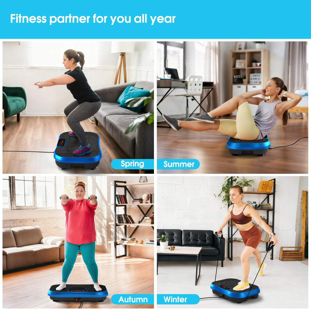 SOFTGYM Vibration Plate Exercise Machine for Whole Body Workout