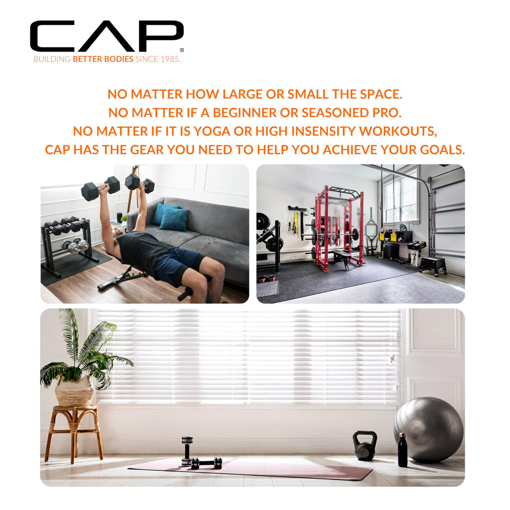 CAP BARBELL Olympic Trap Bar with Multiple Grip Options