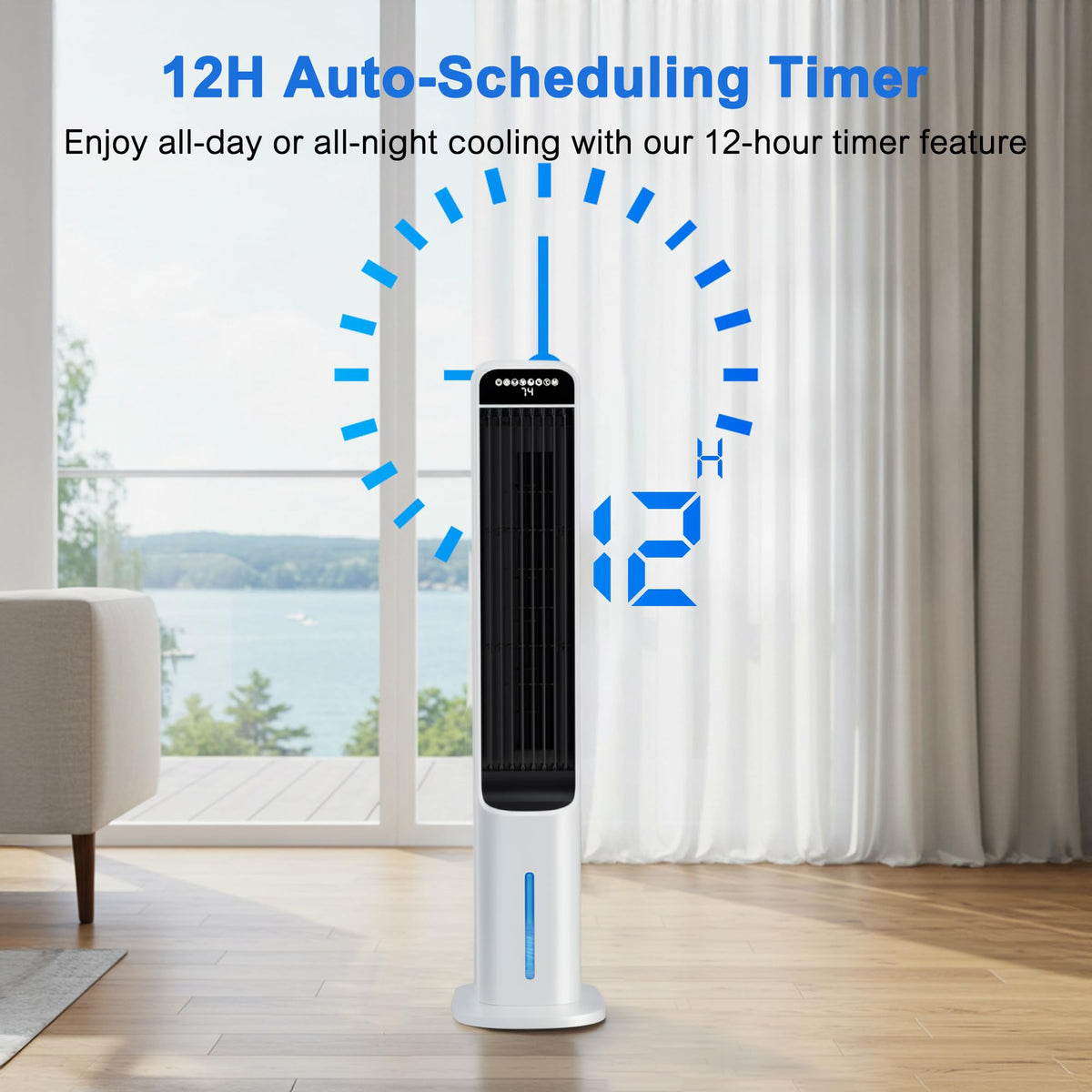 SUNGDOGIN Windowless Portable Air Conditioner with Remote
