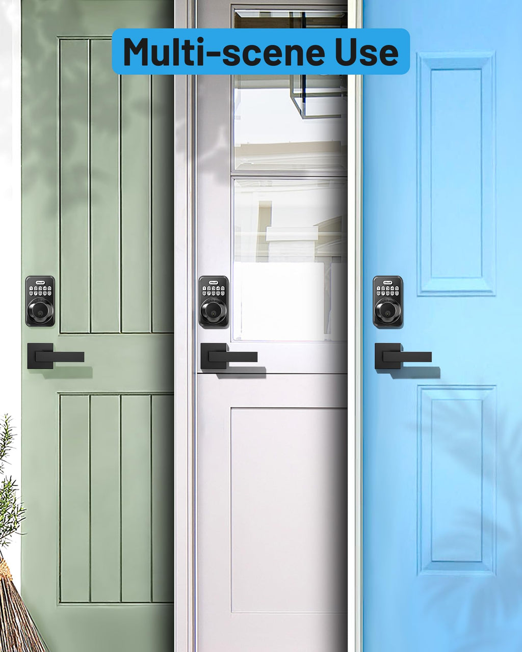 ZOWILL Keyless Entry Door Lock with Electronic Keypad