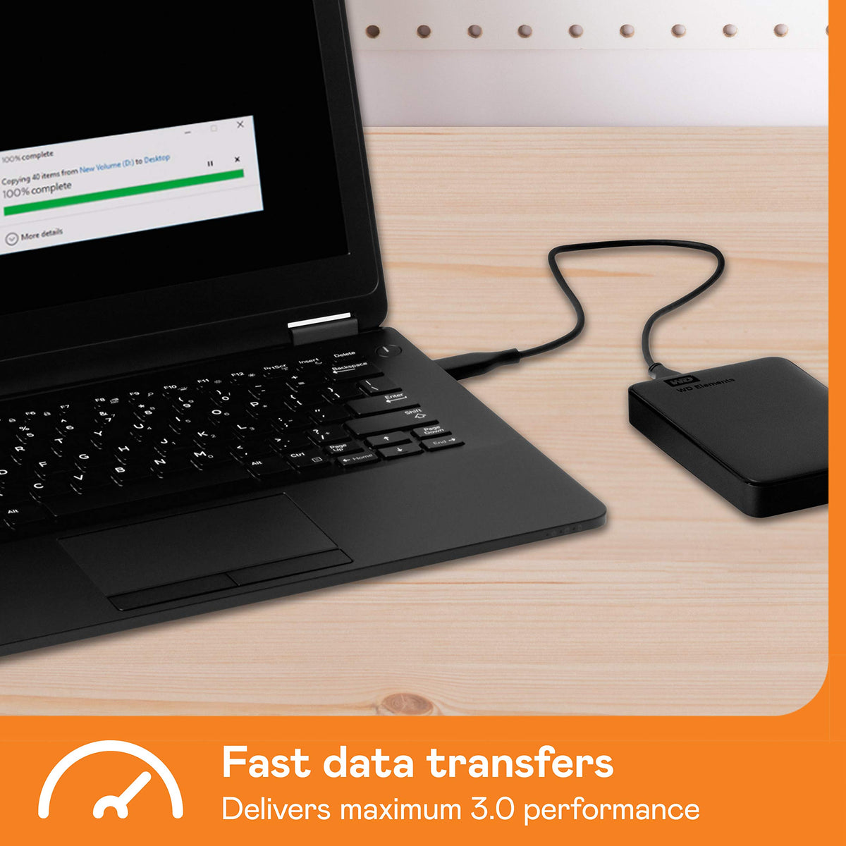 WESTERN DIGITAL WD 5TB Elements Portable External Hard Drive