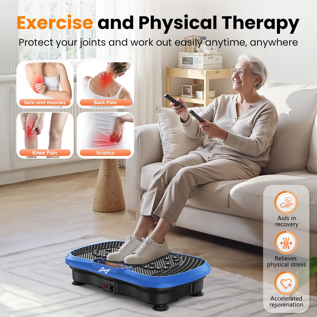 AXV Vibration Plate Fitness Machine for Full Body Workout