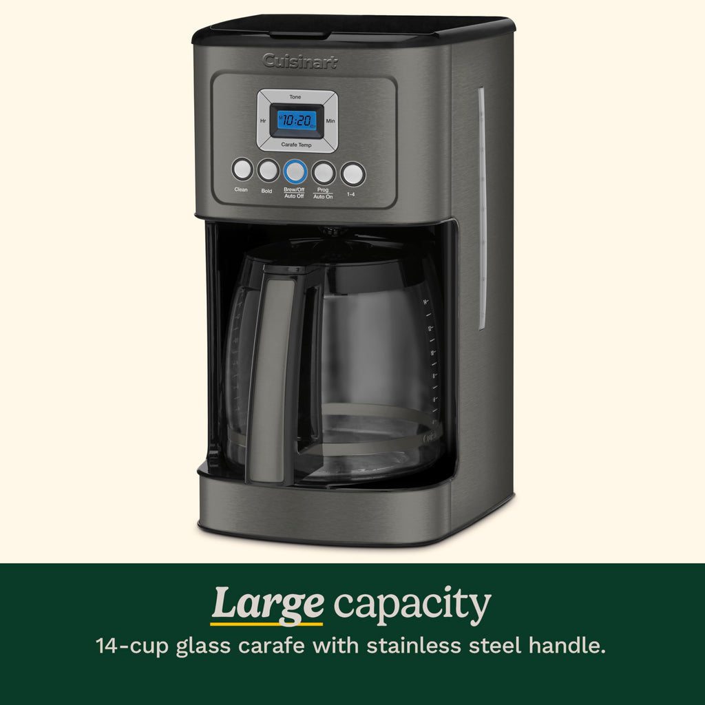 CUISINART 14-Cup Programmable Coffee Maker with Brew Strength