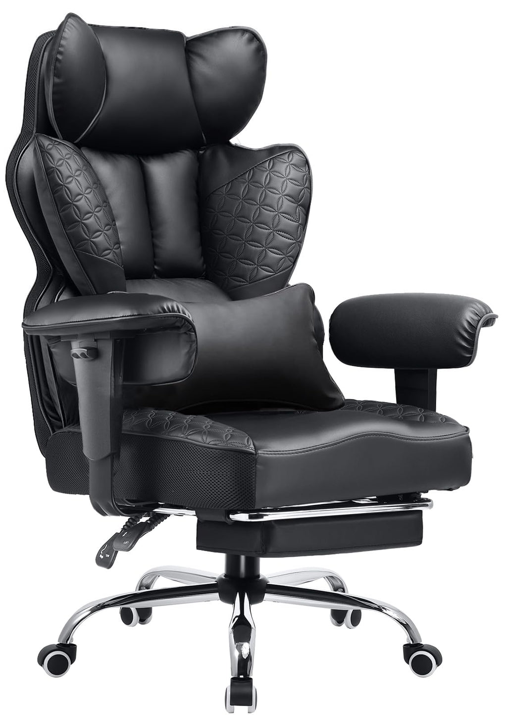 COMHOMA Big and Tall Ergonomic Office Chair with Foot Rest