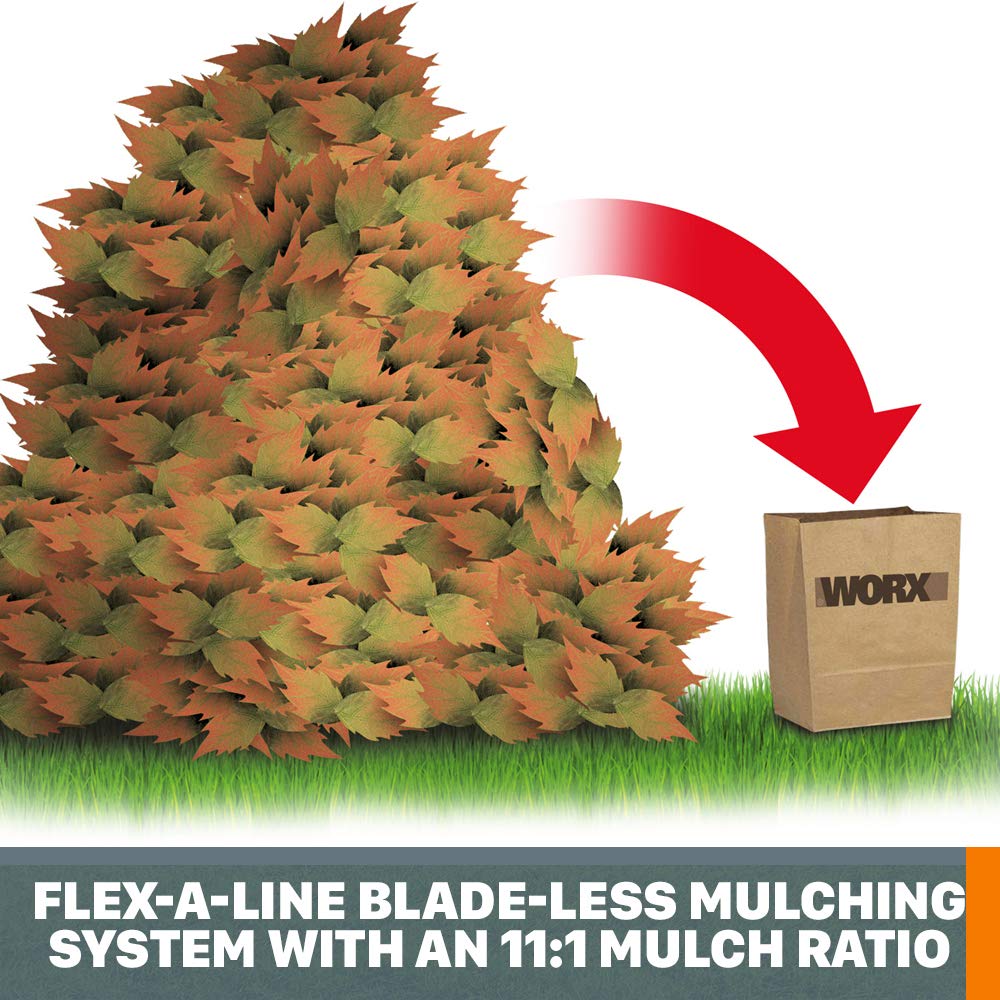 WORX WG430 13 Amp Electric Leaf Mulcher & Shredder
