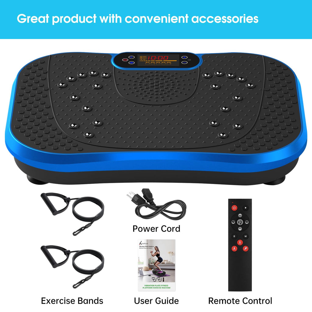 SOFTGYM Vibration Plate Exercise Machine for Whole Body Workout
