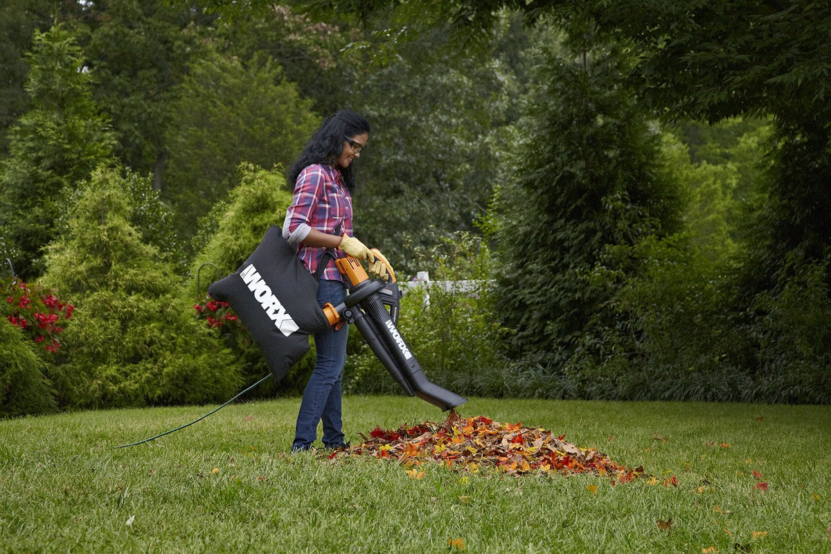 WORX Trivac Electric Leaf Blower, Vacuum & Mulcher