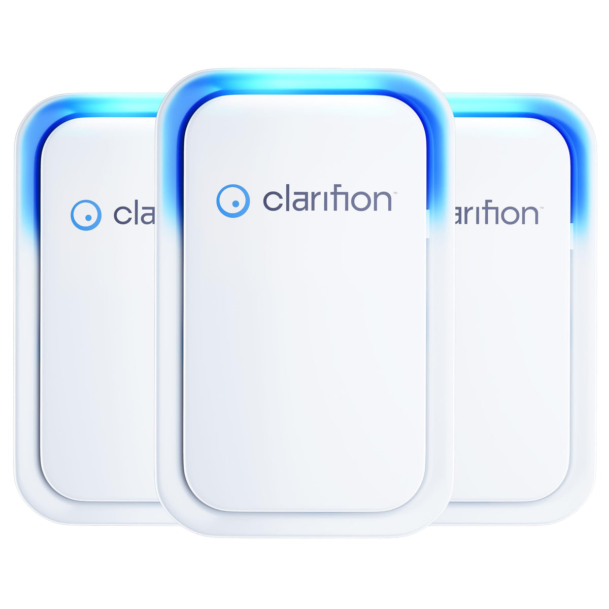 CLARIFION Air Ionizers for Home - 3 Pack, Portable Air Filters