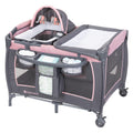 BABY TREND Lil' Snooze Deluxe III - Cozy Pink Sleep Solution