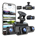 ZMOPO 360 View Dash Cam with GPS, WiFi & Night Vision