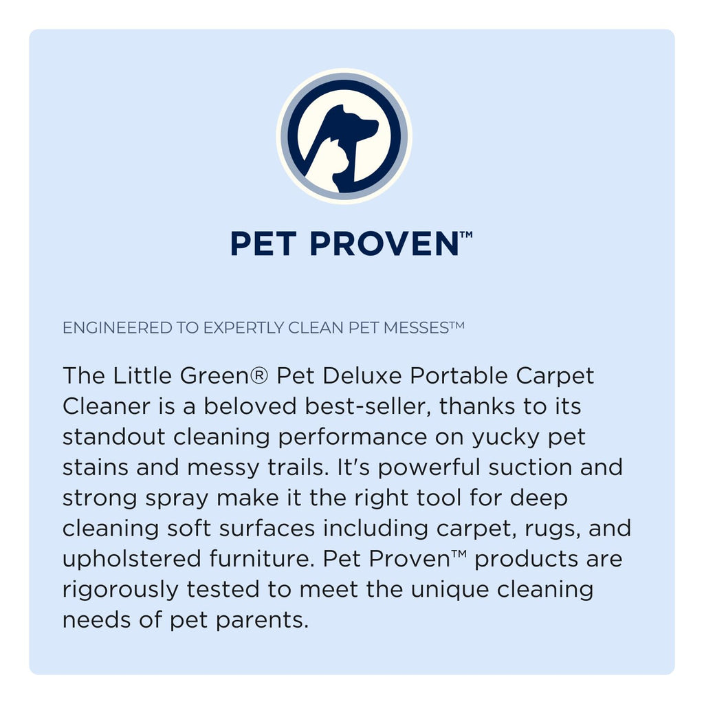 BISSELL Little Green Pet Deluxe Portable Carpet Cleaner