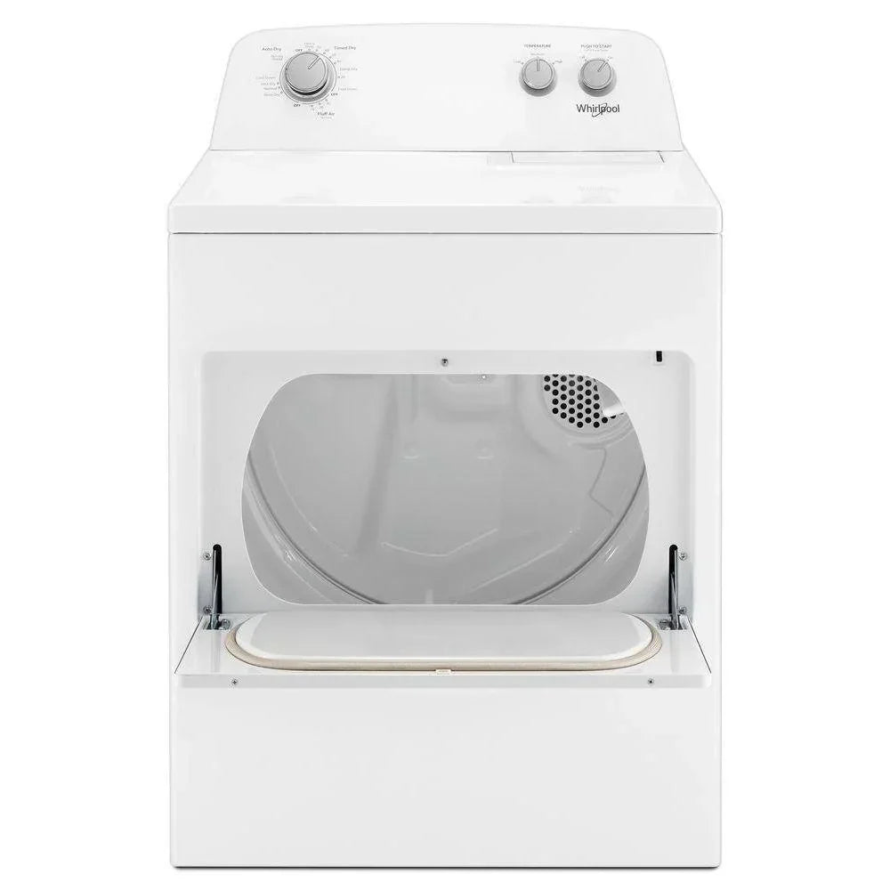 7.0 cu. ft. Electric Dryer, AutoDryTM System, Wrinkle ShieldTM, White